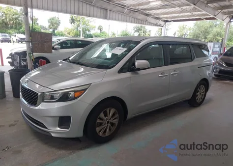 2016 Kia Sedona Lx from USA, damaged, VIN KNDMB5C16G6192528